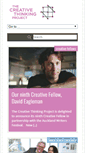 Mobile Screenshot of creativethinkingproject.org